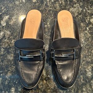 Franco Sarto Black Leather Shoes